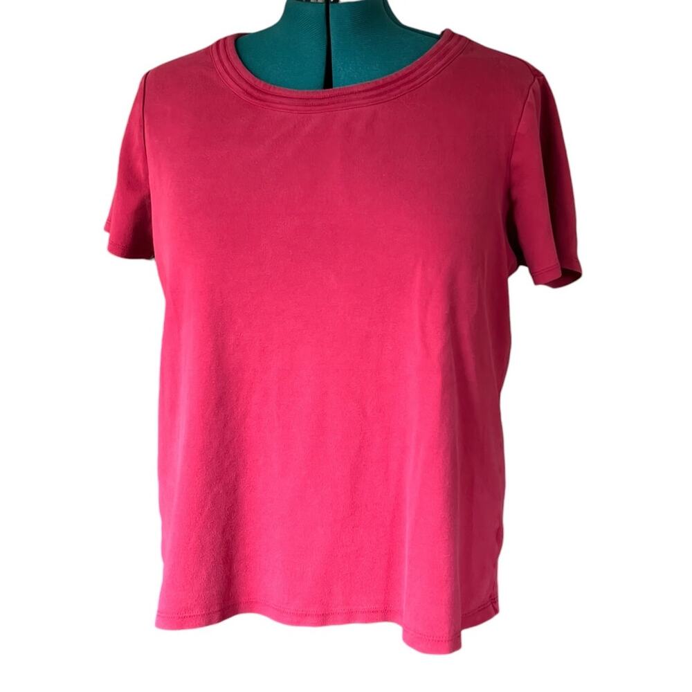Venezia Lane Bryant Short Sleeve T-Shirt Top Plus Size 14/16 Red